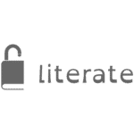 Logo. Literate