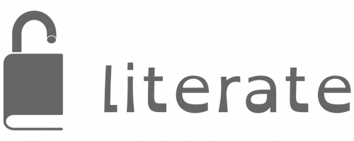 Logo. Literate